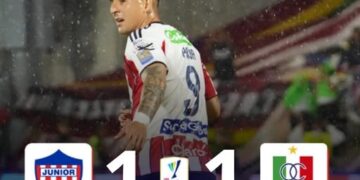 Paiva rescata al Junior de otra derrota: el ‘Tiburón’ sigue sin ganar y deja dudas